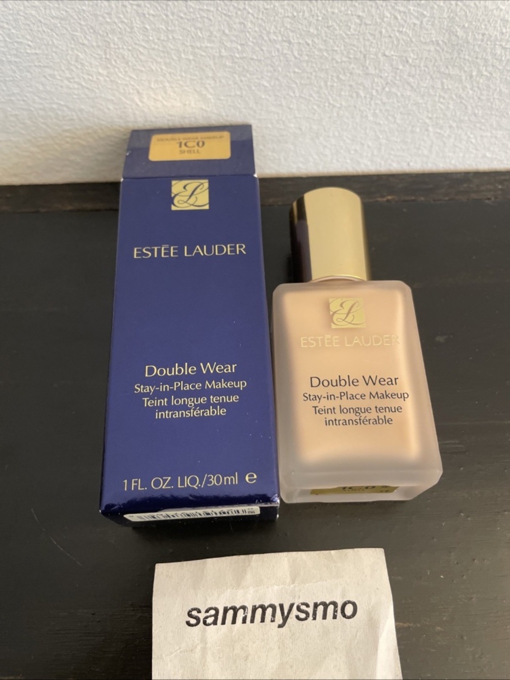 Estee Lauder Double Wear Stay in Place Makeup SHELL 1C0, Full Size original